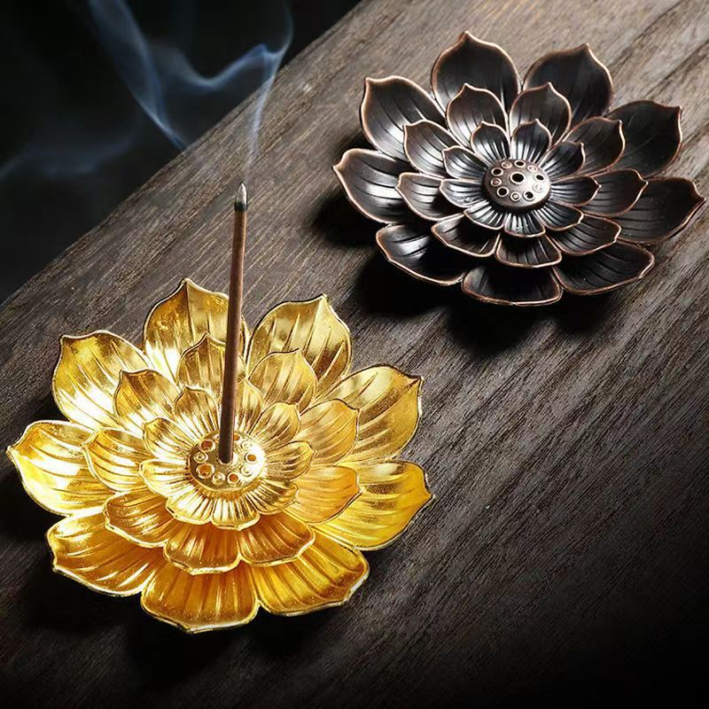 Home Fragrance Incense Sticks - Alloy Incense Burner Stick Holder Buddhism