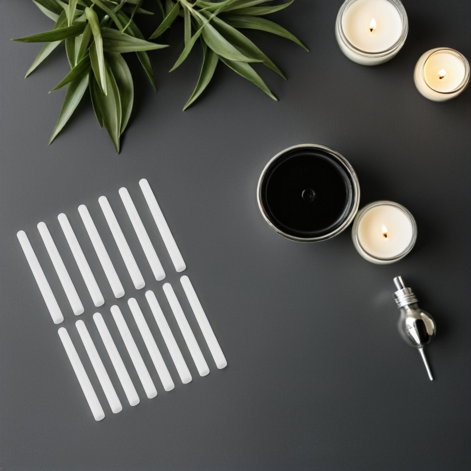 Home Fragrance Stick - 15Pcs Aroma Diffuser Fiber Cotton Sticks