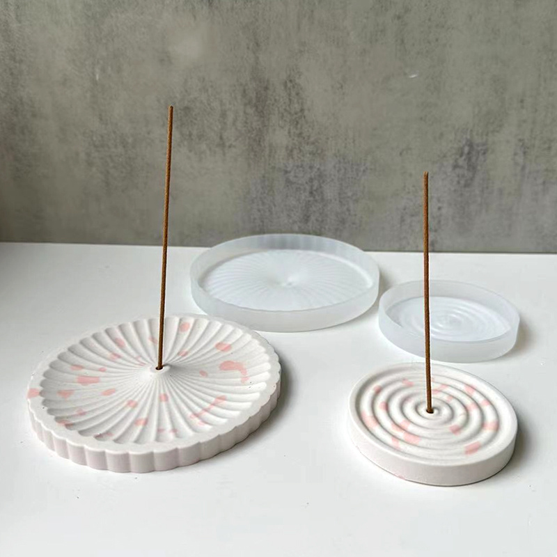 Home Fragrance Incense Sticks - 1 Silicone Incense Tray Mold, DIY