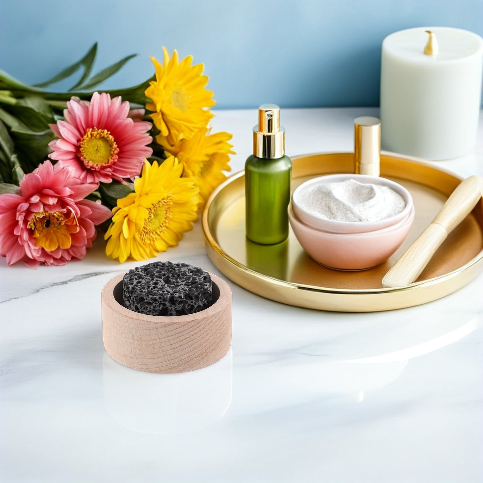Home Fragrance And Diffuser - Small Passive Lava Rock Diffuser Aromatherapy