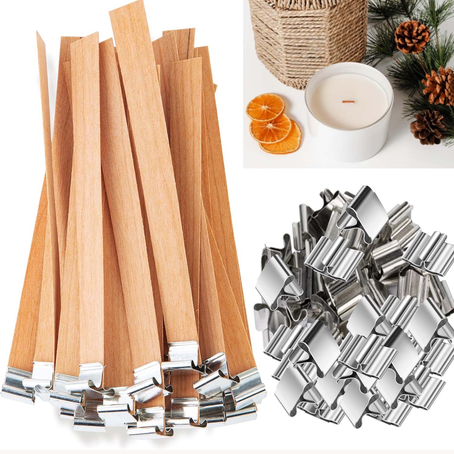 Wick Wooden Candle x30 + 30 Me - Wooden Wick Candle recensione e prezzo