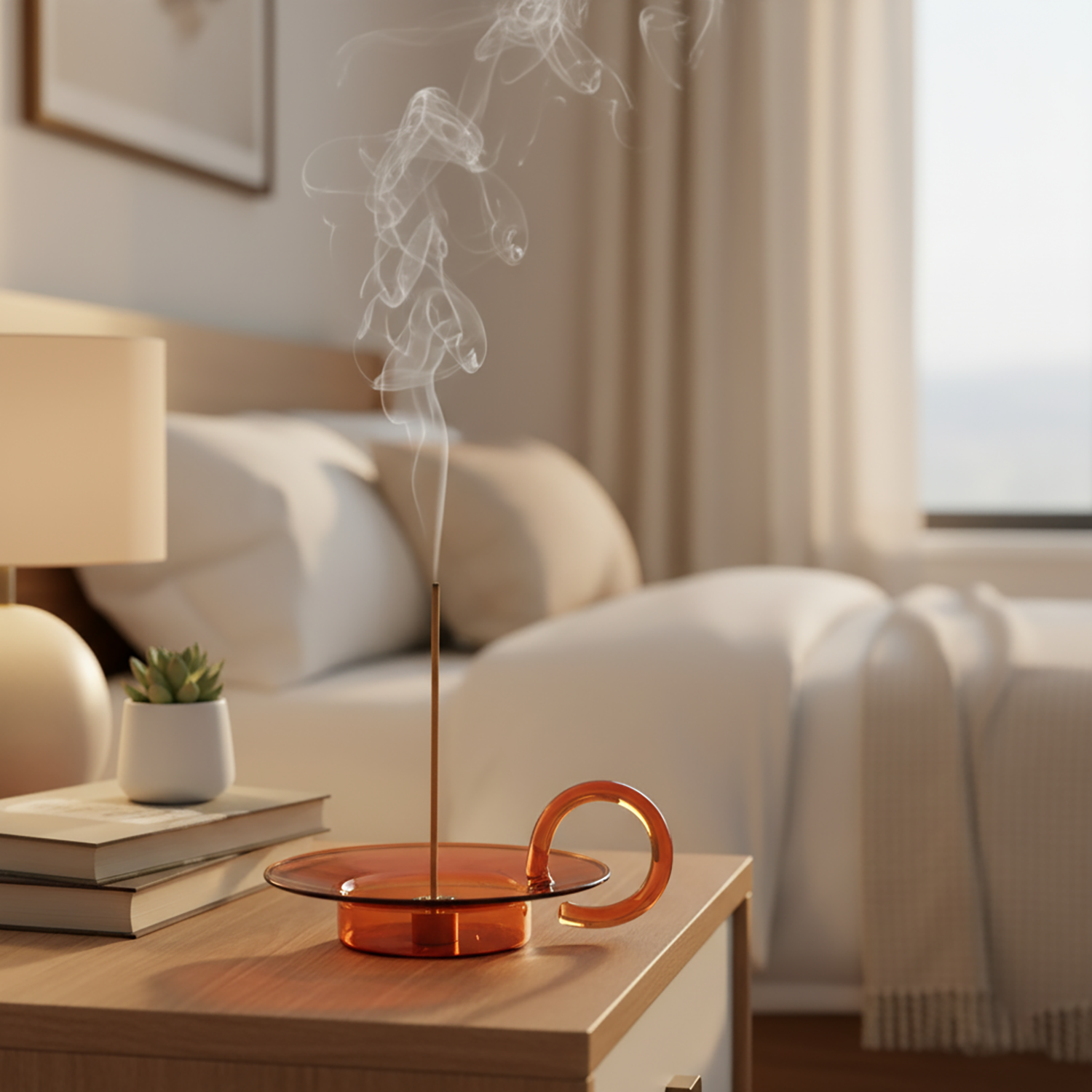 Glass Incense Holder Brass Nin - Home Fragrance Incense Sticks recensione e prezzo
