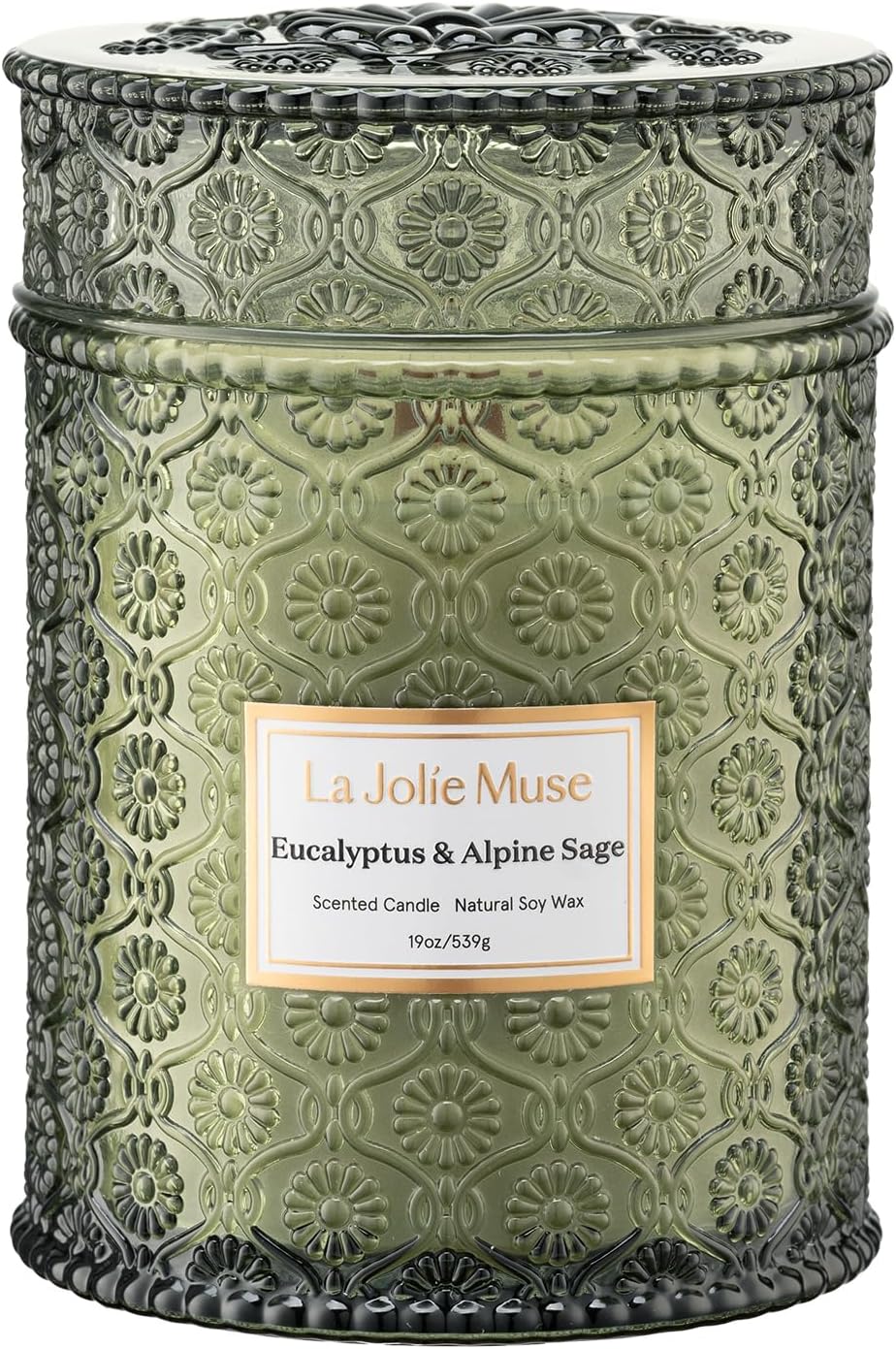 Eucalyptus & Sage Candle for H - Wooden Wick Candle recensione e prezzo