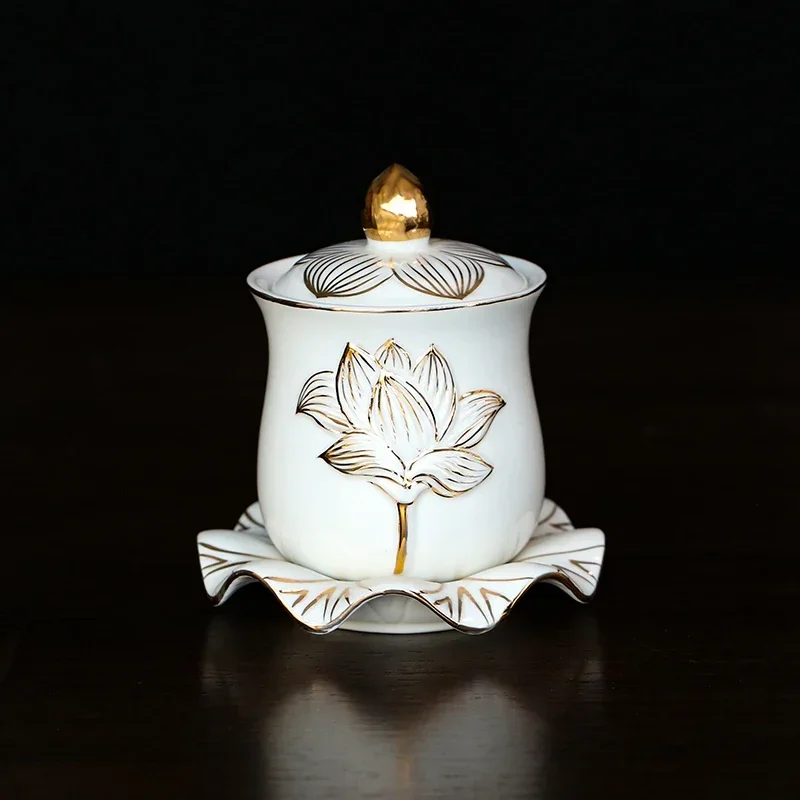 1pc Chinese White Lotus Cerami - Home Fragrance White Lotus recensione e prezzo