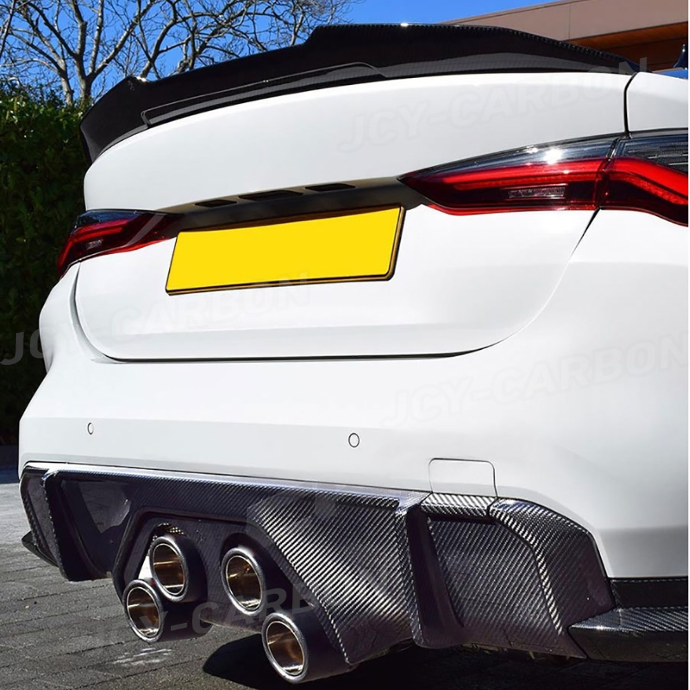 Dry Carbon Fiber Rear Bumper L - Car Vent Diffuser recensione e prezzo