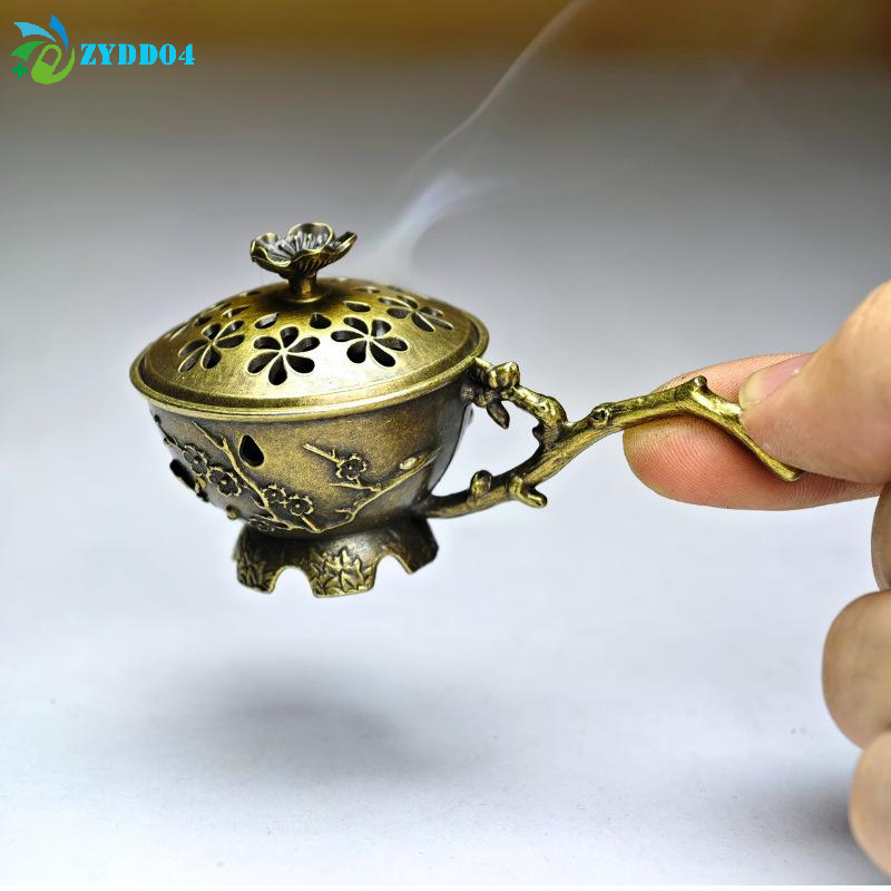 ●1PCS Vintage Zinc Alloy Hollo - Home Fragrance Incense Sticks recensione e prezzo