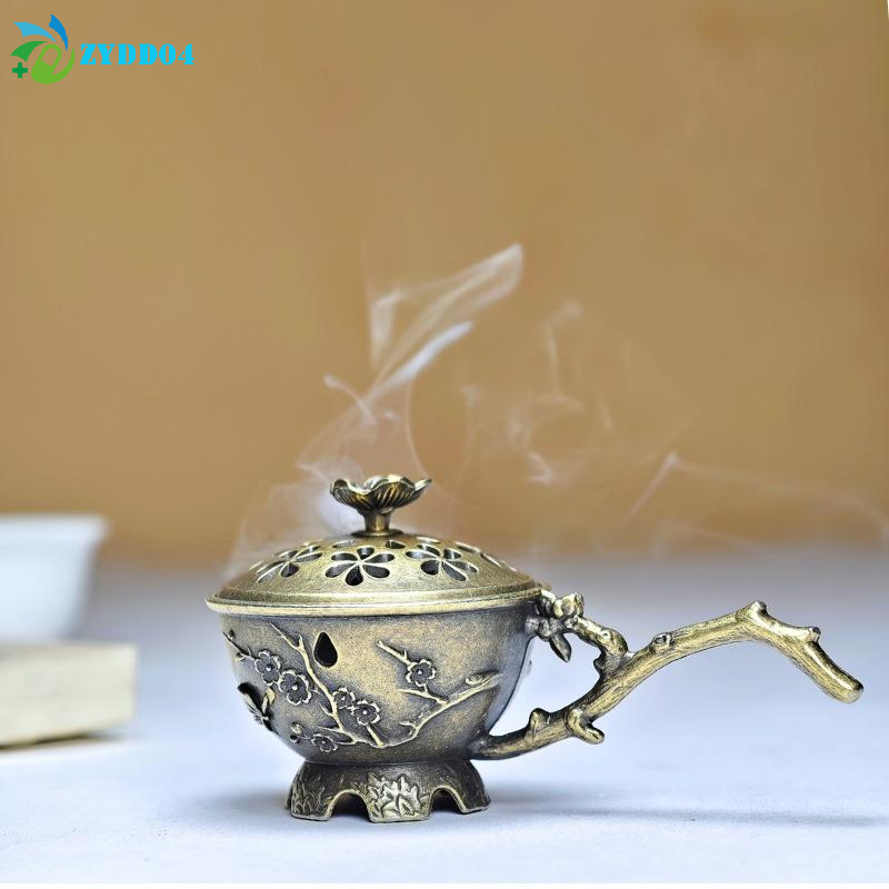 ●1PCS Vintage Zinc Alloy Hollo - Home Fragrance Incense Sticks recensione e prezzo