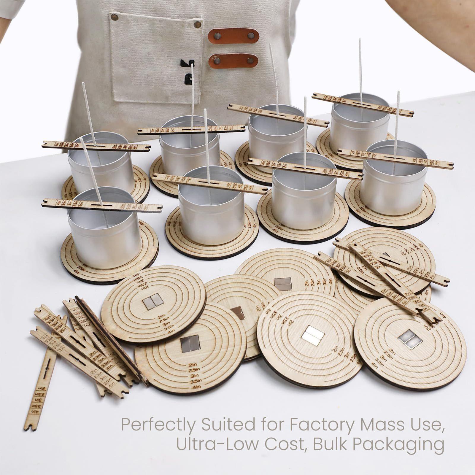 Wick Centering Tool Wick Stabi - Wooden Wick Candle recensione e prezzo