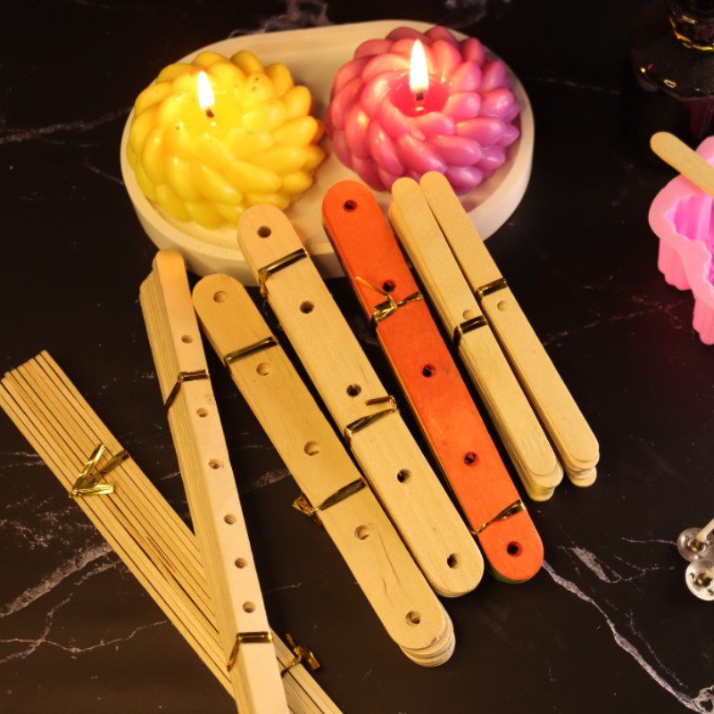 20pcs Wooden Candle Wick Holde - Wooden Wick Candle recensione e prezzo