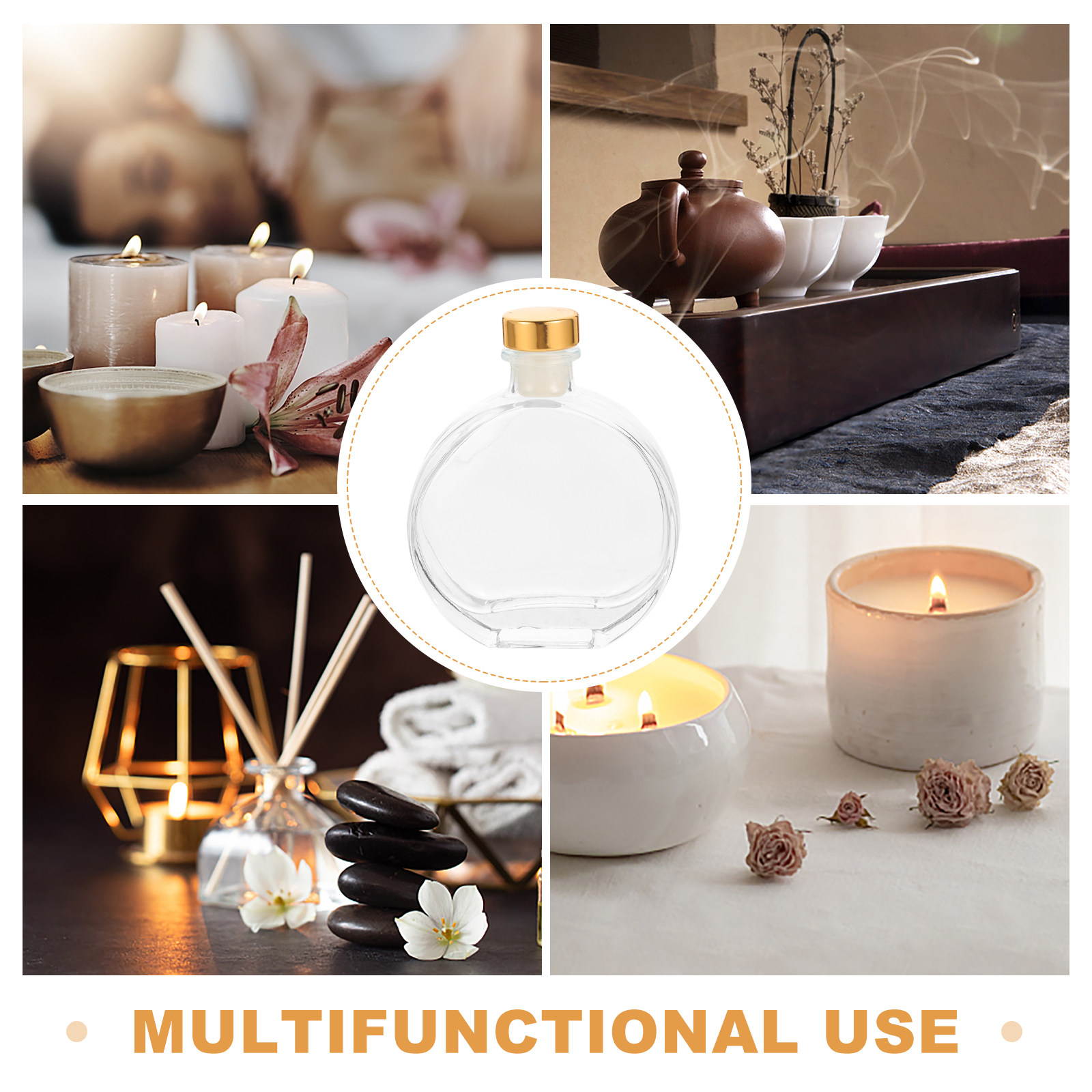 3Pcs Glass Aromatherapy Diffus - Home Fragrance Perfume recensione e prezzo