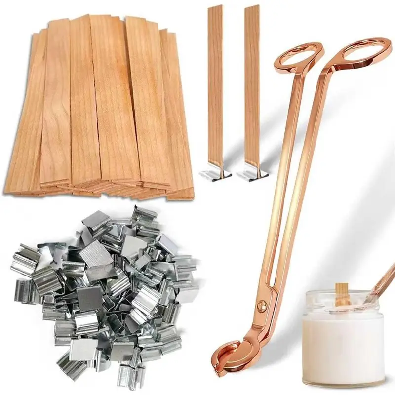 100Pcs Premium Wooden Candle W - Wooden Wick Candle recensione e prezzo