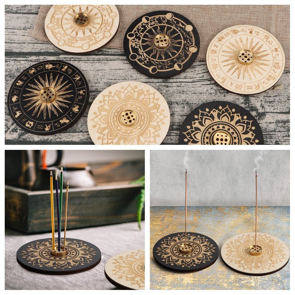 New Wood Incenses Holder 10cm  - Home Fragrance Incense Sticks recensione e prezzo