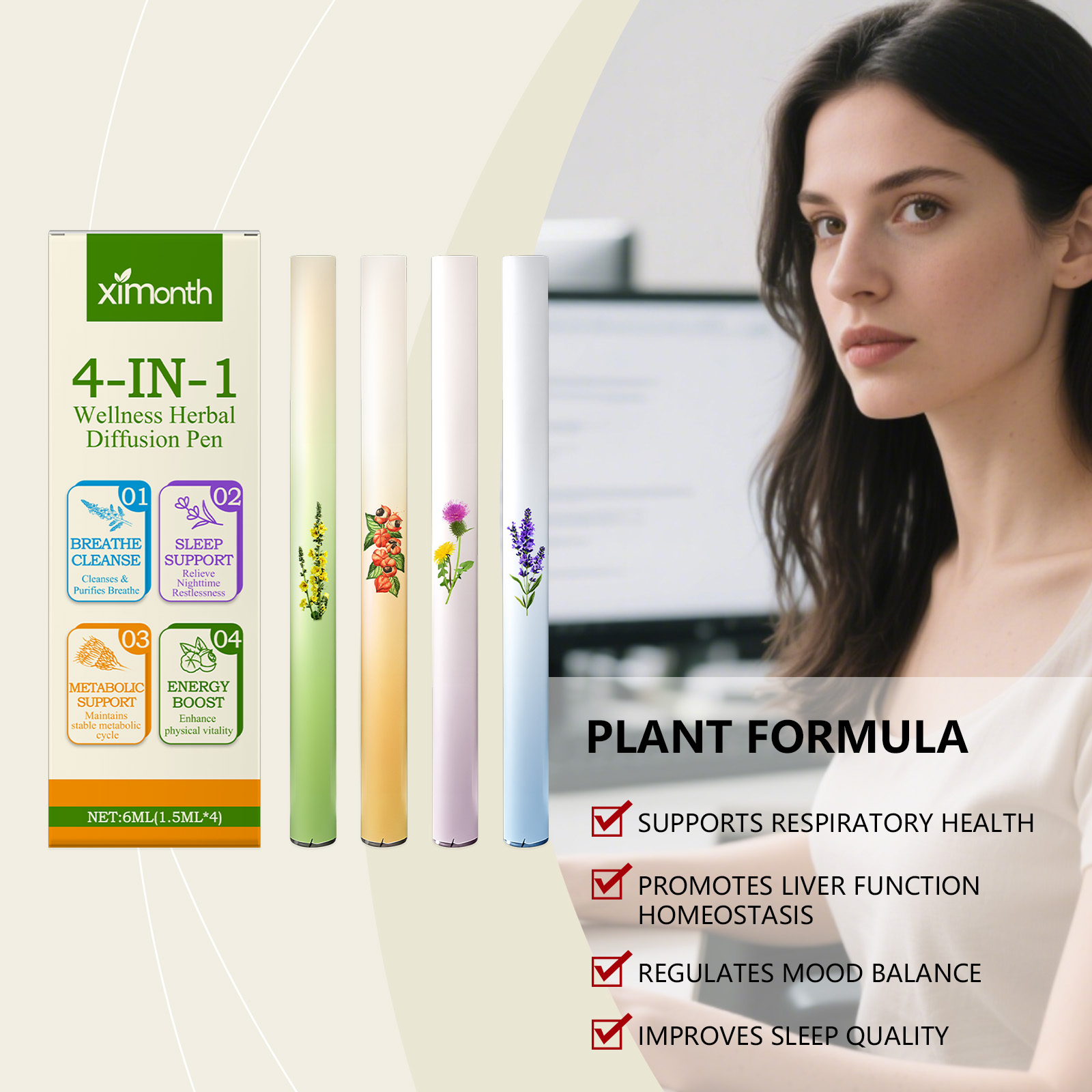 4 In 1 Air Freshening Pen Herb - Home Fragrance Stick recensione e prezzo