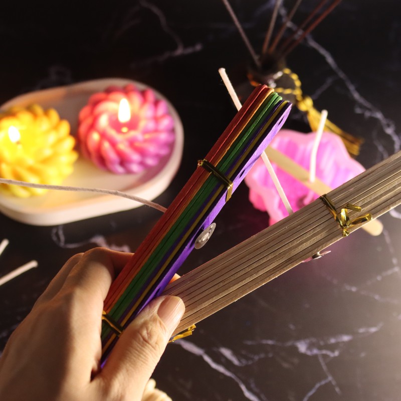 20pcs Wooden Candle Wick Holde - Wooden Wick Candle recensione e prezzo