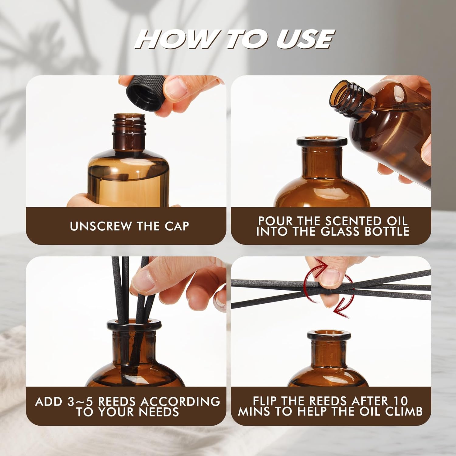 Vanilla Reed Diffuser Set, 8.1 - Home Fragrance Vanilla Reed Diffuser recensione e prezzo