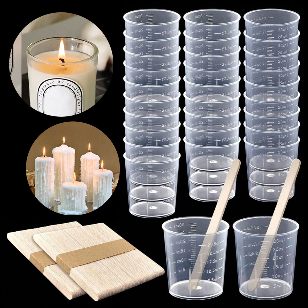 5/10/20 Pcs 30ml/1oz Plastic G - Wooden Wick Candle recensione e prezzo
