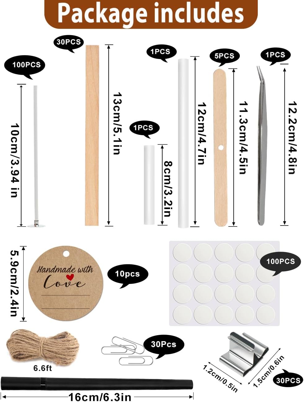 130 Pcs Candle Making Kit: Cot - Wooden Wick Candle recensione e prezzo