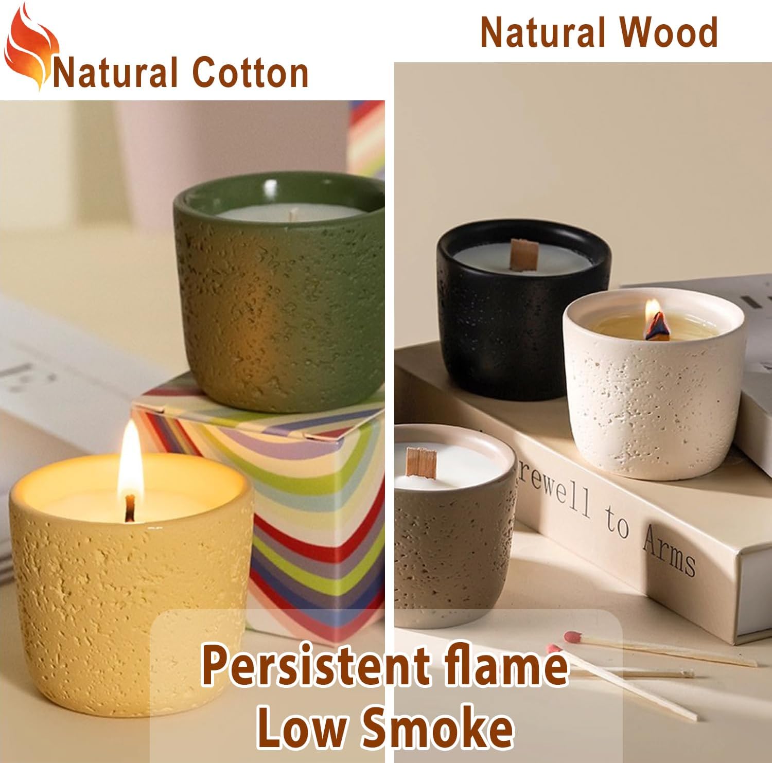 130 Pcs Candle Making Kit: Cot - Wooden Wick Candle recensione e prezzo