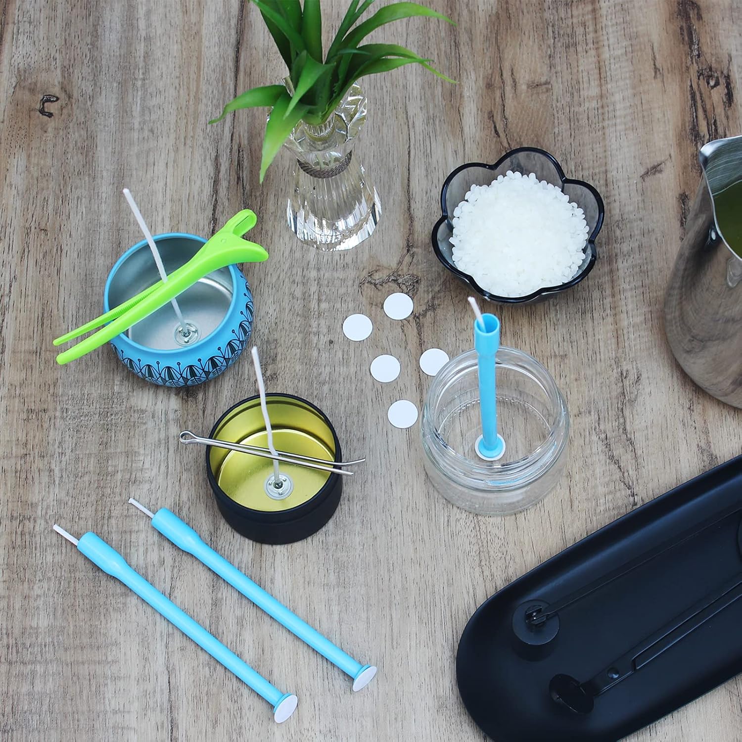 60 Cotton Candle Wicks Kit wit - Wooden Wick Candle recensione e prezzo