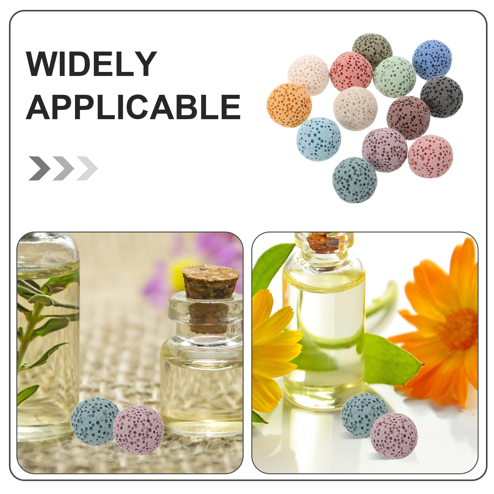 26Pcs Natural Volcanic Rock Be - Home Fragrance And Diffuser recensione e prezzo