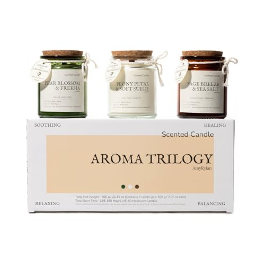 3 Pack Non-Toxic Soy Wax Scent - Wooden Wick Candle recensione e prezzo