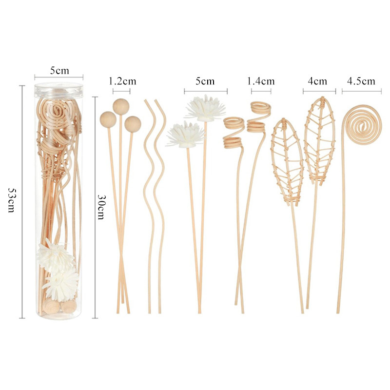 C 12PCS Lotus Series Flower Ra - Home Fragrance Stick recensione e prezzo
