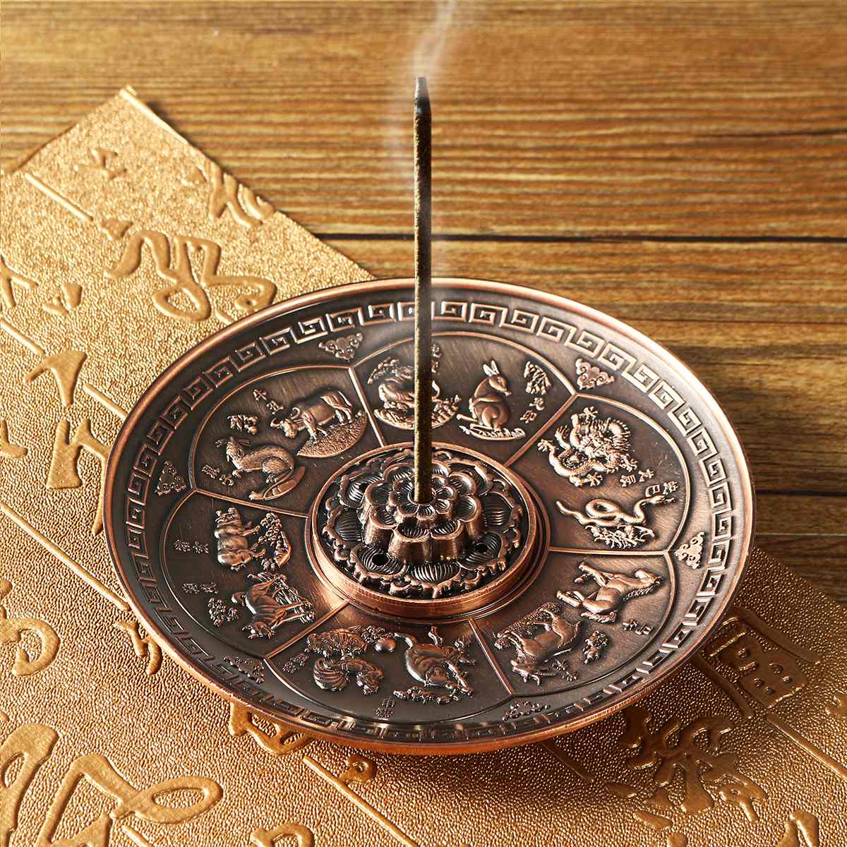 F Retro Incense Holder Metal D - Home Fragrance Incense Sticks recensione e prezzo