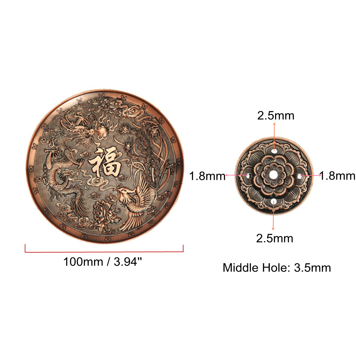 F Retro Incense Holder Metal D - Home Fragrance Incense Sticks recensione e prezzo