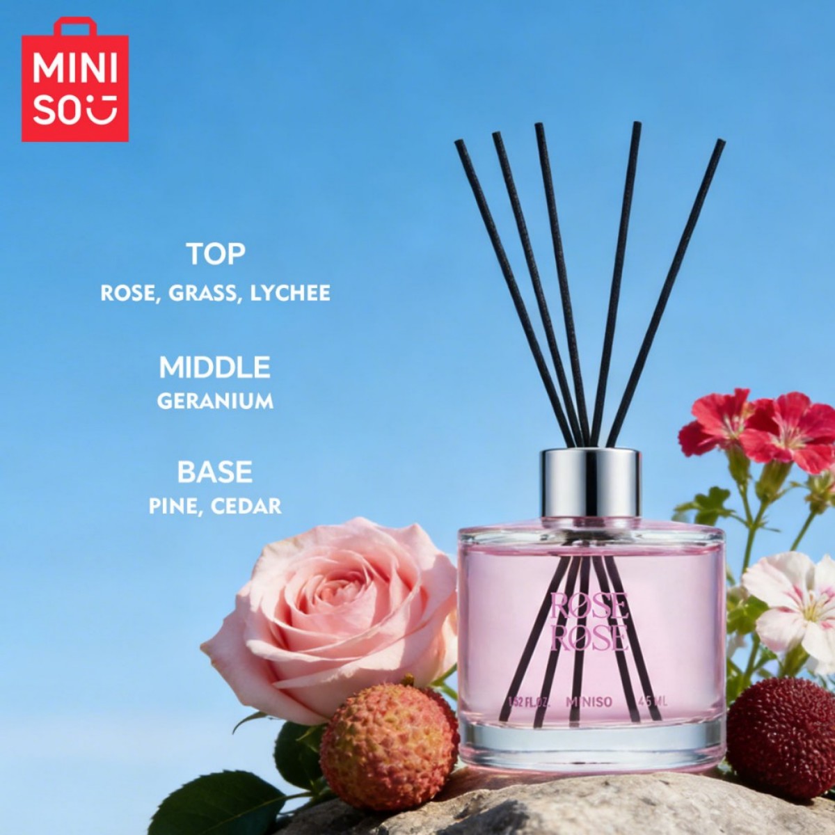 MINISO Flower Fragrance Series - Home Fragrance Jasmine Diffuser recensione e prezzo