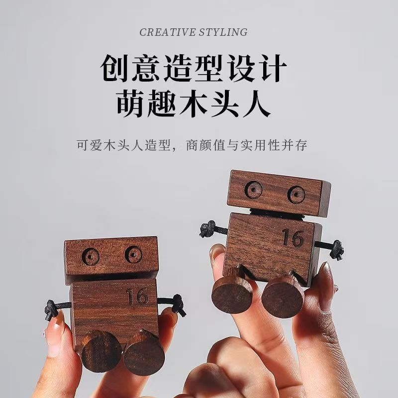 Wooden Robot Walnut Car Vent A - Car Vent Diffuser recensione e prezzo
