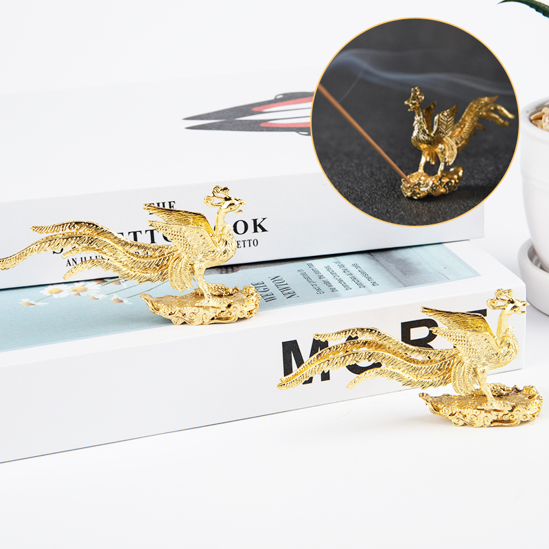 Gold Phoenix Statue Incense Bu - Home Fragrance Incense Sticks recensione e prezzo