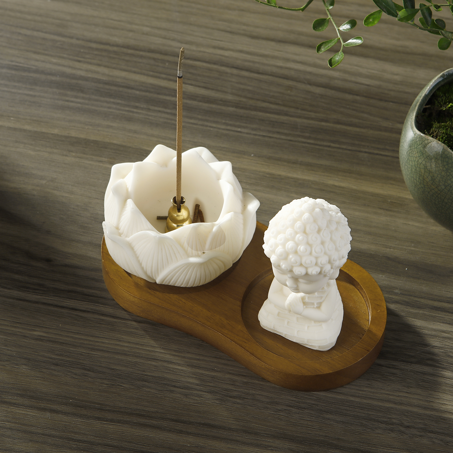 Ceramic Lotus Incense Holder f - Home Fragrance Incense Sticks recensione e prezzo