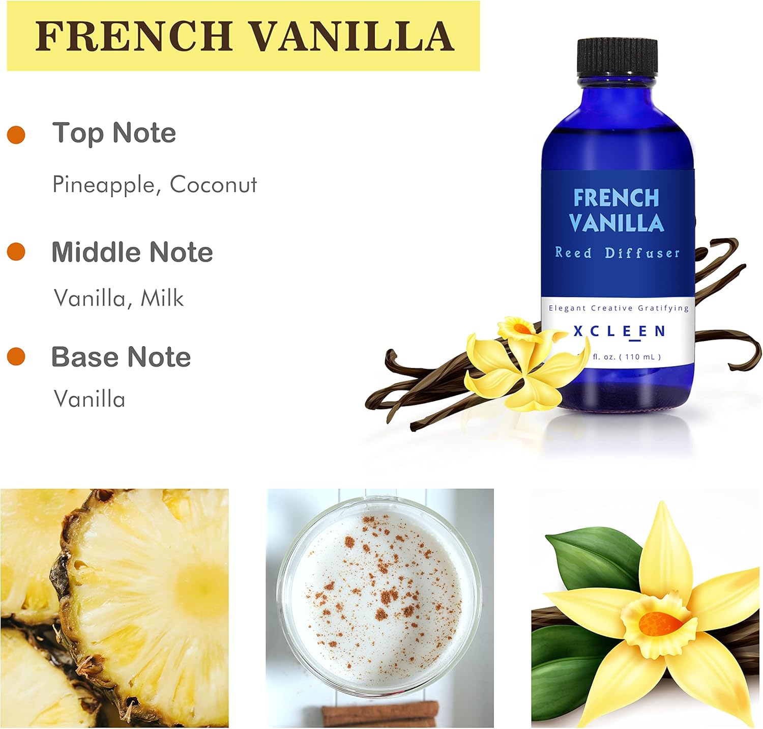 Vanilla Coconut Milk Reed Diff - Home Fragrance Vanilla Reed Diffuser recensione e prezzo